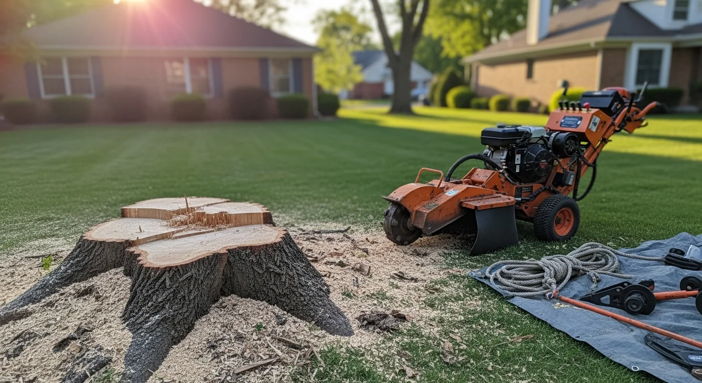 Tree removal and trimming service